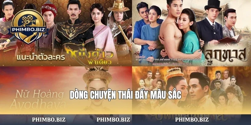 Dòng chuyện Thái đầy màu sắc