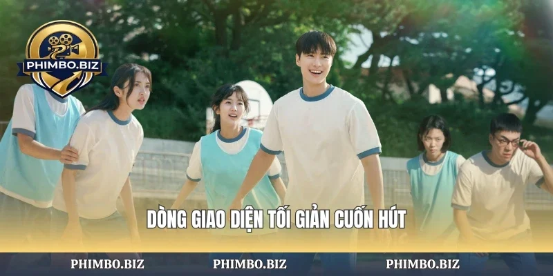 Dòng giao diện tối giản cuốn hút