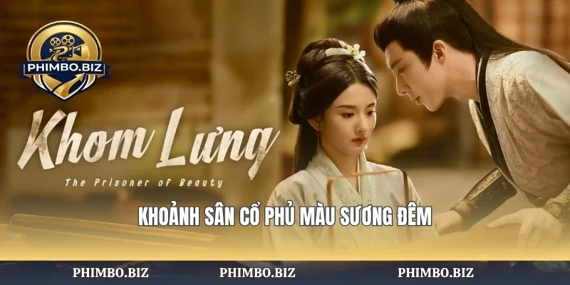 Khoảnh sân cổ phủ màu sương đêm