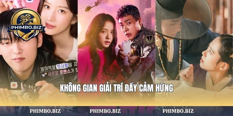 Không gian giải trí đầy cảm hứng