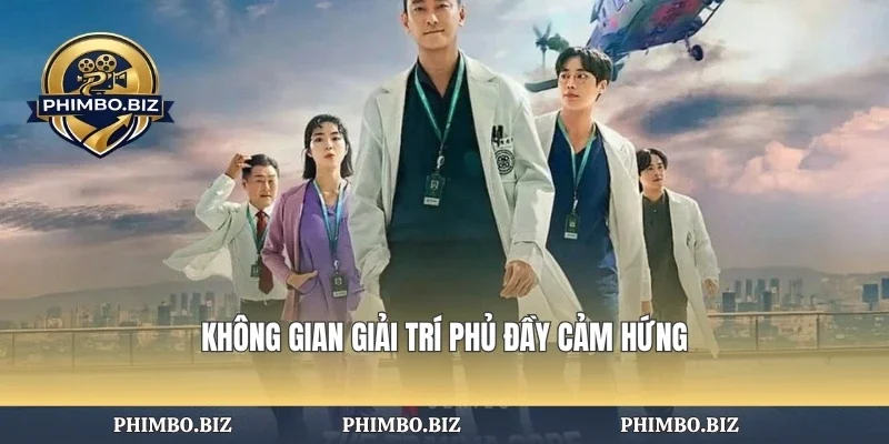 Không gian giải trí phủ đầy cảm hứng