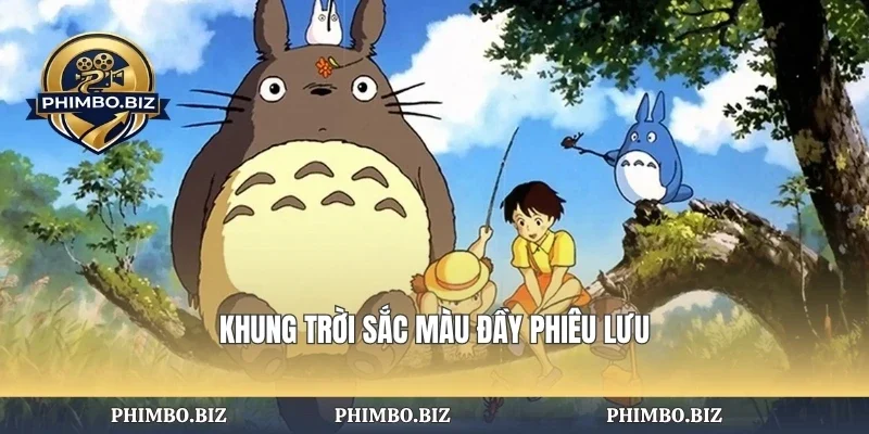 Khung trời sắc màu đầy phiêu lưu